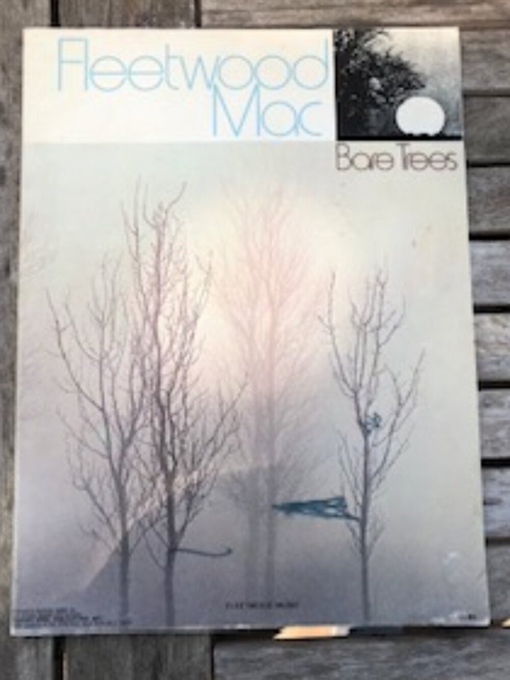 Fleetwood Mac Bare Trees Song Book Sheet Music Out of Print 1972